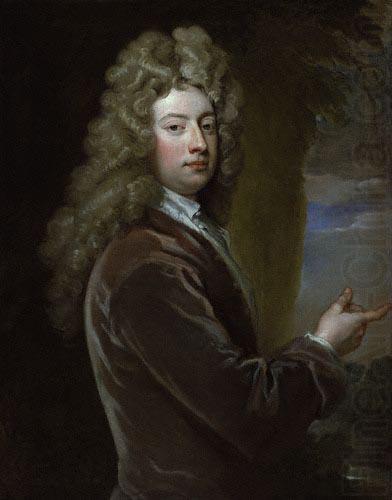 William Congreve oil painting by Sir Godfrey Kneller, Bt china oil painting image